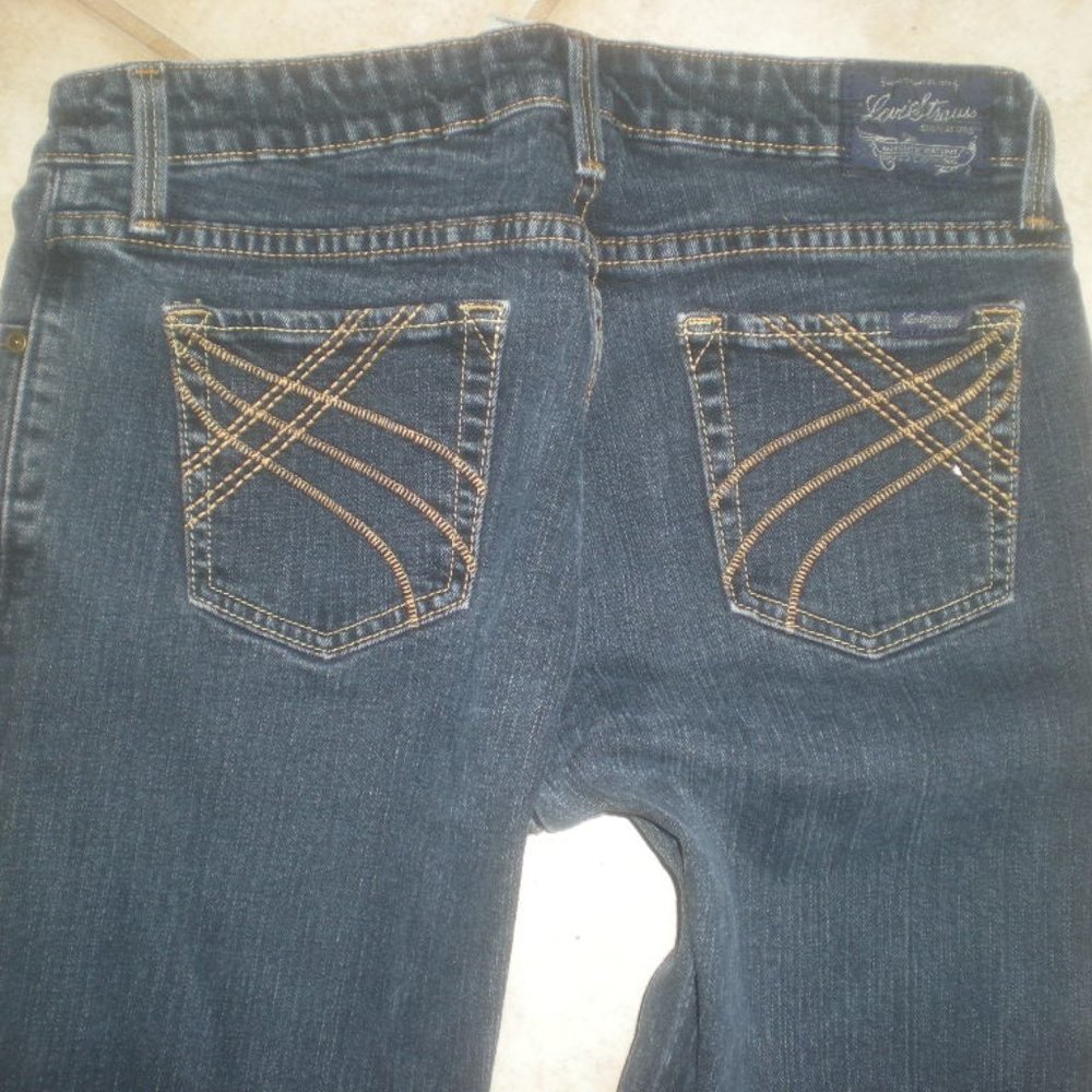 LEVI STRAUSS Brand  Jeans   Size J 9  Low Rise Slim  Bootcut New